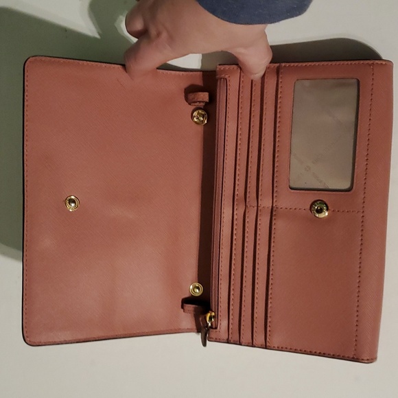 Michael Michael Kors women's mauve color large purse wallet - Picture 3 of 6